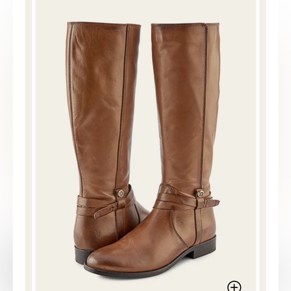 Frye Shoes - Frye Melissa Belted Leather Boots NEW!